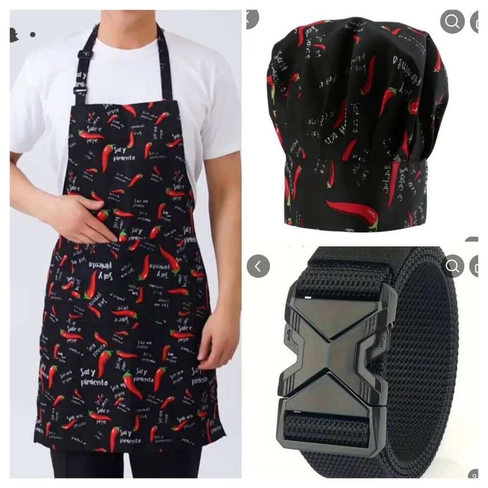 Mens bund chef bundle of three